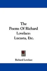 Cover of The poems of Richard Lovelace