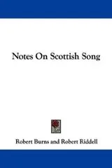 Cover of Notes On Scottish Song