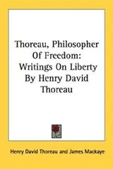 Cover of Thoreau, Philosopher Of Freedom