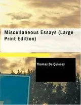 Cover of Miscellaneous Essays