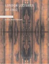Cover of London Lectures of 1907