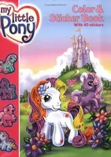 Cover of My Little Pony Color & Sticker Book (My Little Pony)