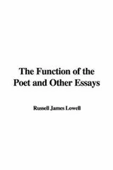 Cover of The Function of the Poet and Other Essays