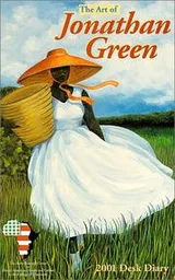 Cover of The Art of Jonathan Green 2001 Desk Diary