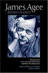 Cover of James Agee rediscovered