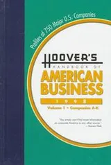 Cover of Hoover's Handbook of American Business 1998 (Serial