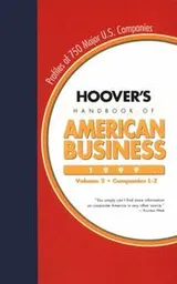 Cover of Hoover's Handbook of American Business 1999 (Hoover's Handbook of American Business)