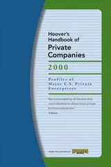 Cover of Hoover's Handbook of Private Companies 2000