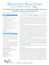 Cover of Effective Practices for Academic Leaders
