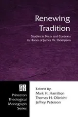 Cover of Renewing Tradition