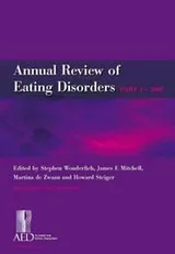 Cover of Annual Review of Eating Disorders - 2007