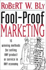 Cover of Fool-proof marketing