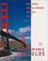Cover of Multivariable calculus