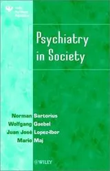 Cover of Psychiatry in society