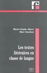Cover of Les Textes littéraires en classe de langue