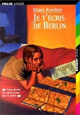 Cover of Je t'écris de Berlin