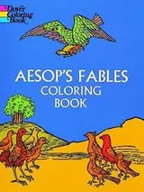 Cover of Aesop's Fables Coloring Book