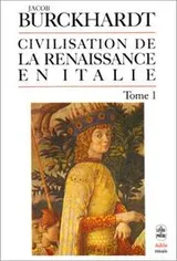 Cover of La civilisation de la renaissance en Italie