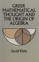 Cover of Griechische Logistik und die Entstehung der Algebra