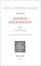 Cover of Sonnets pour Helene