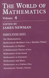 Cover of The World of Mathematics, Vol. 4 (World of Mathematics)