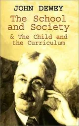 Cover of The school and society