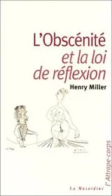 Cover of Obscenity and the law of reflection