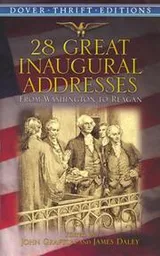 Cover of 28 great inaugural addresses