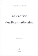 Cover of Calendrier des fêtes nationales