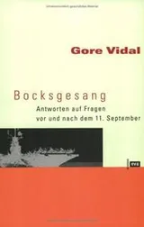 Cover of Bocksgesang. Antworten auf Fragen vor und nach dem 11. September
