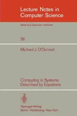 Cover of Computing in systems described by equations