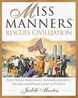 Cover of Miss Manners rescues civilization
