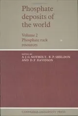 Cover of Phosphate Deposits of the World Vol. 2