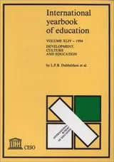 Cover of International Yearbook of Education, 1994