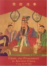 Cover of Crime and Punishment in Ancient China