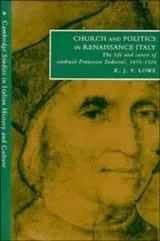 Cover of Church and Politics in Renaissance Italy