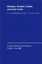 Cover of Designs, graphs, codes, and their links