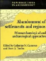 Cover of Abandonment of settlements and regions