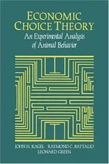 Cover of Economic Choice Theory