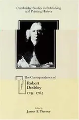 Cover of The Correspondence of Robert Dodsley