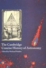 Cover of The Cambridge concise history of astronomy