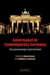 Cover of Governance in contemporary Germany