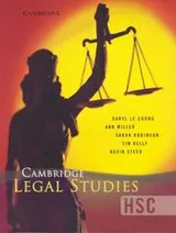 Cover of Cambridge Legal Studies HSC