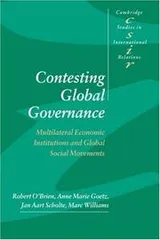Cover of Contesting global governance