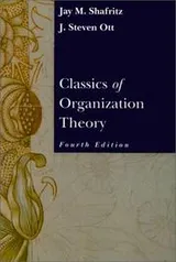 Cover of Classics of Organization Theory