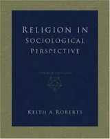 Cover of Religion in sociological perspective