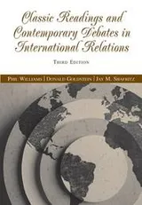Cover of Classic readings and contemporary debates in international relations