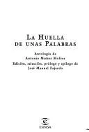 Cover of La huella de unas palabras