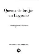 Cover of Quema de brujas en Logroño