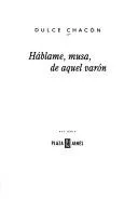 Cover of Háblame, musa, de aquel varón